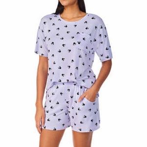 Disney Ladies' Short Pajama Set